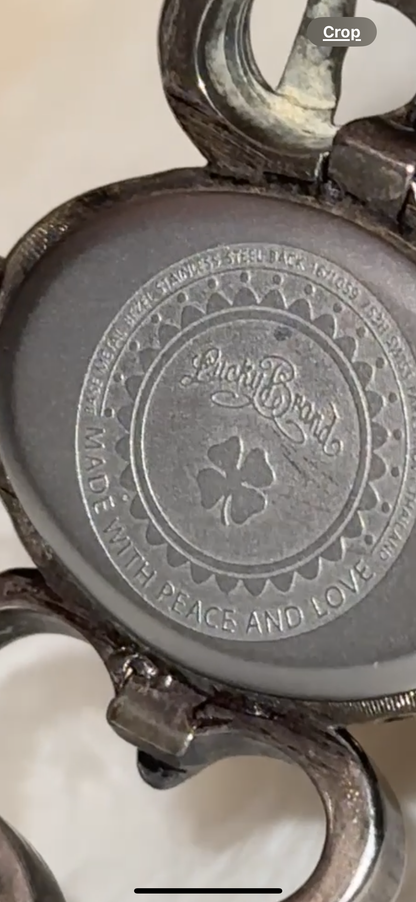 Lucky brand 🍀 4 leaf clover and lady bug