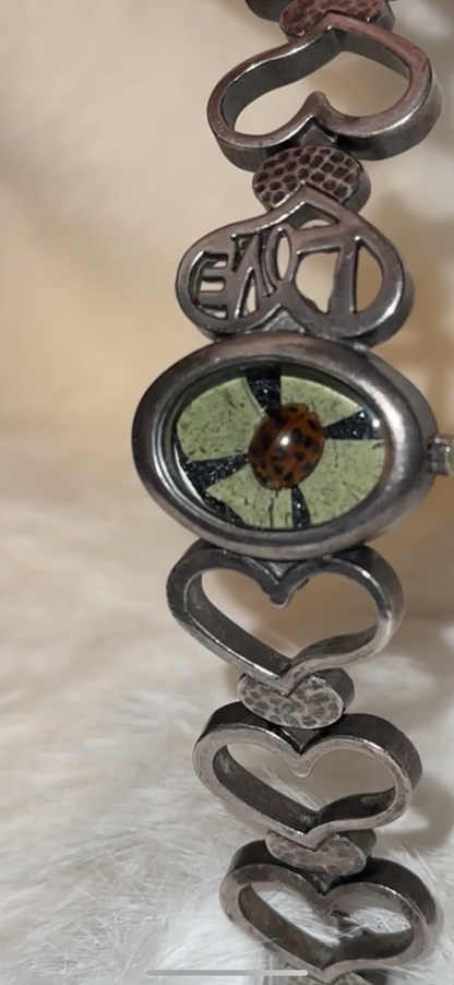 Lucky brand 🍀 4 leaf clover and lady bug