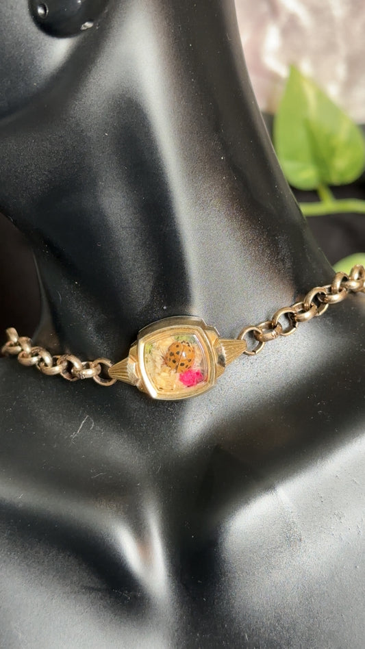 Lady bug choker